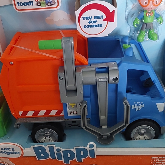 Other - blippi  recycling truck toy